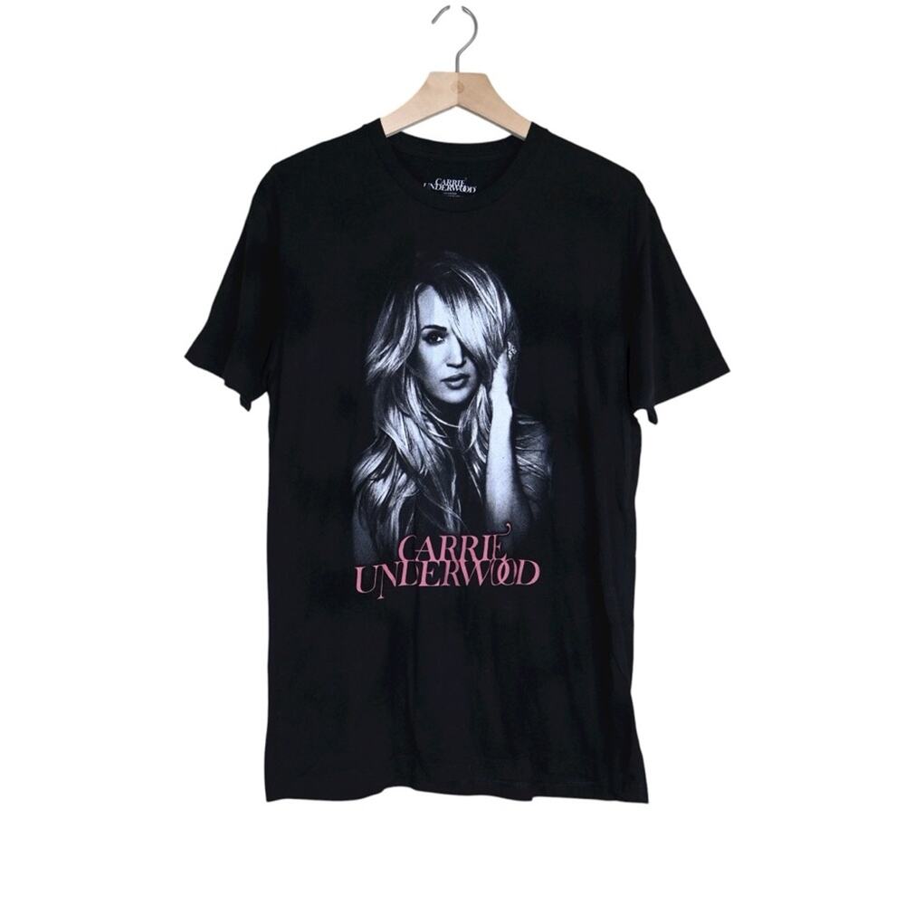 Carrie Underwood Women's The Cry Pretty Tour 360 Concert Full Face Itinerary Tee